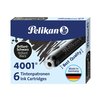 Inktpatroon Pelikan 4001 zwart 6 stuks foto