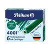 Inktpatroon Pelikan 4001 donkergroen 6 stuks foto