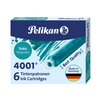 Inktpatroon Pelikan 4001 turquoise 6 stuks foto