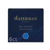 Inktpatroon Waterman internationaal Florida blauw pak à 6 stuks foto
