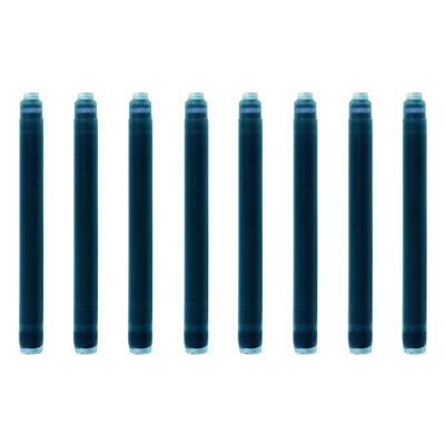 Inktpatroon Waterman nr 23 lang blauw pak à 8 stuks