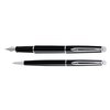 Stylo bille Waterman Hémisphère Noir Laqué CT Medium Photo