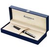 Stylo bille Waterman Hémisphère Noir Laqué CT Medium Photo