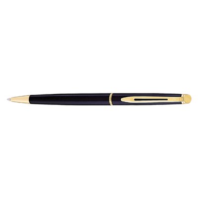 Stylo bille Waterman Hémisphère Noir Laqué GT Medium