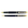 Stylo bille Waterman Hémisphère Noir Laqué GT Medium Photo