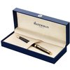 Stylo bille Waterman Hémisphère Noir Laqué GT Medium Photo