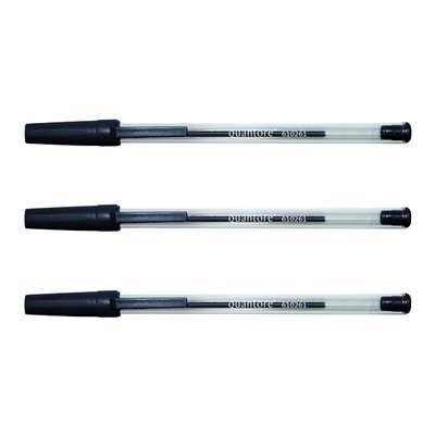 Stylo bille Stick Quantore Medium noir