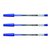 Balpen Quantore Stick blauw medium