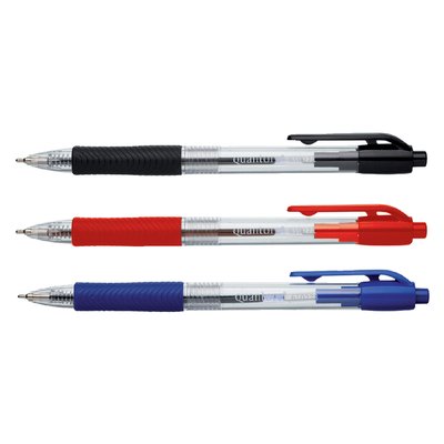 Stylo bille Grip Quantore rétractable Medium rouge