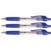 Balpen Quantore Grip drukknop blauw medium foto