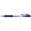 Balpen Quantore Grip drukknop blauw medium foto