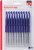 Balpen Quantore drukknop blauw 10 stuks