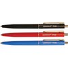 Stylo bille Quantore rétractable avec clip métal Medium rouge Photo