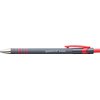 Stylo bille Grip Caoutchouc Quantore rétractable Medium rouge Photo