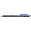 Balpen Quantore rubbergrip drukknop blauw medium foto