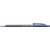 Balpen Quantore rubbergrip drukknop blauw medium