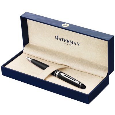 Balpen Waterman Expert matt black CT medium