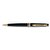 Stylo bille Waterman Expert Noir Laqué GT Medium