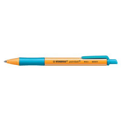 Stylo bille STABILO Pointball 6030/51 Medium turquoise