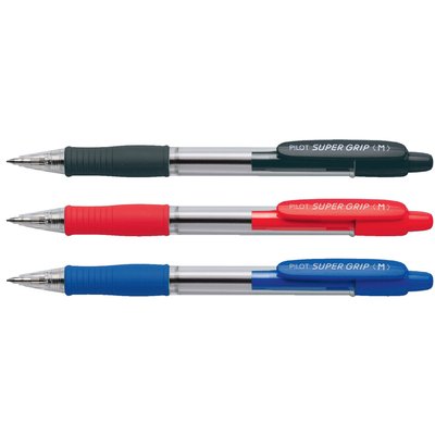 Balpen PILOT Super Grip medium rood