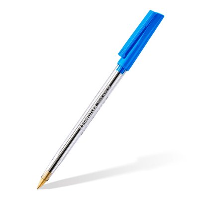 Stylo bille Staedtler Stick 430 Medium bleu