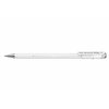 Gelschrijver Pentel K108-P fijn pastel wit foto