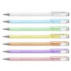 Gelschrijver Pentel K108-P fijn pastel wit foto