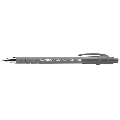 Stylo Bille Paper Mate Flexgrip Ultra Medium noir