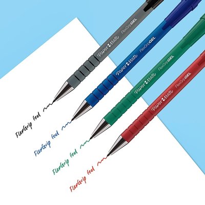 Balpen Paper Mate Flexgrip Ultra medium blauw valuepack 30+6 gratis