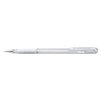 Gelschrijver Pentel K118 Grip medium wit foto
