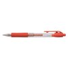 Stylo Gel Quantore Grip rétractable 0,7mm rouge Photo