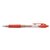 Stylo Gel Quantore Grip rétractable 0,7mm rouge