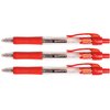 Stylo Gel Quantore Grip rétractable 0,7mm rouge Photo