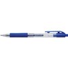Stylo Gel Quantore Grip rétractable 0,7mm bleu Photo