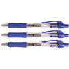 Stylo Gel Quantore Grip rétractable 0,7mm bleu Photo