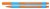 Balpen Schneider Slider Edge extra breed oranje
