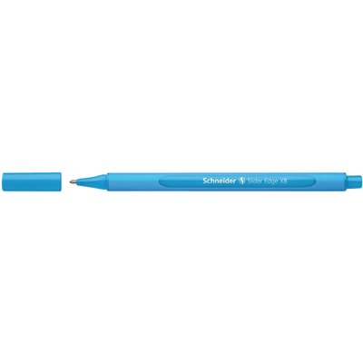 Balpen Schneider Slider Edge extra breed lichtblauw