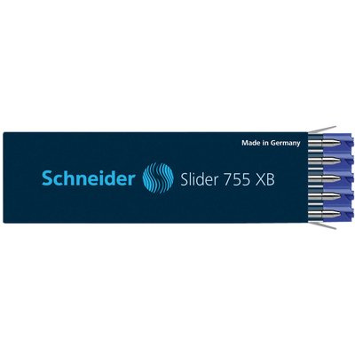 Balpenvulling Schneider 755 Slider Jumbo extra breed blauw