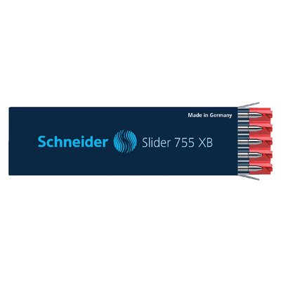 Balpenvulling Schneider 755 Slider Jumbo extra breed rood