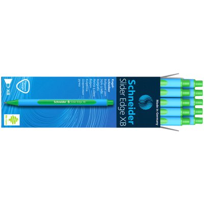 Balpen Schneider Slider Edge extra breed groen
