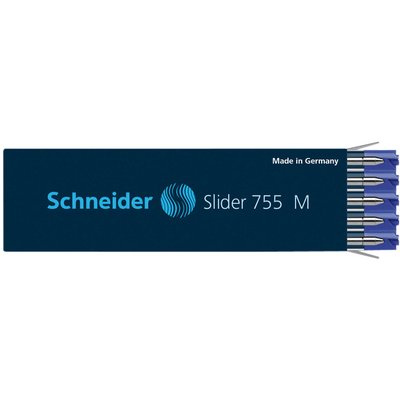 Balpenvulling Schneider 755 Slider Jumbo medium blauw