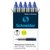 Rollerpenvulling Schneider 852 medium blauw 5 stuks