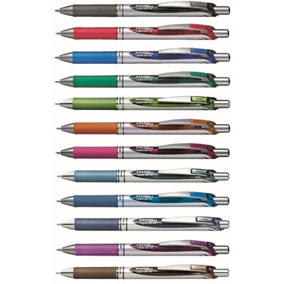 Gelschrijver Pentel BL77 Energel medium rood