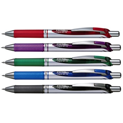 Gelschrijver Pentel BL77 Energel medium rood