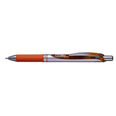 Roller gel Pentel BL77 EnerGel Medium orange