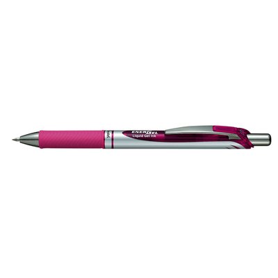 Roller gel Pentel BL77 EnerGel Medium rose