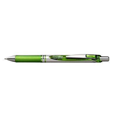 Gelschrijver Pentel BL77 Energel medium lichtgroen