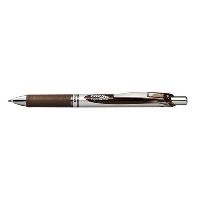 Roller gel Pentel BL77 EnerGel Medium brun