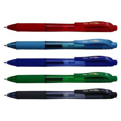 Gelschrijver Pentel BL107 Energel-X medium zwart