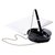 Stylo bille Fellowes sur socle noir